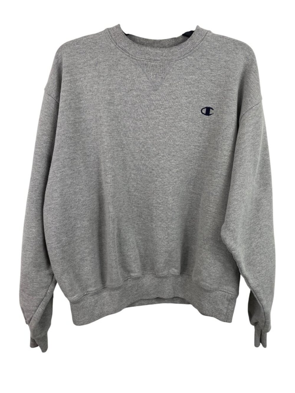 Champion Gray Crewneck Sweatshirt Mens Large Vintage